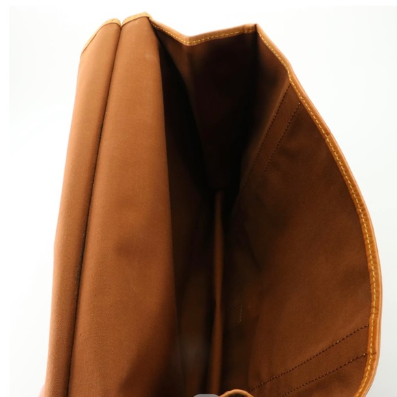 Auth Louis Vuitton Kleber Travel Bag in Monogram w/Vachetta Leather 1989 France - Picture 11 of 15